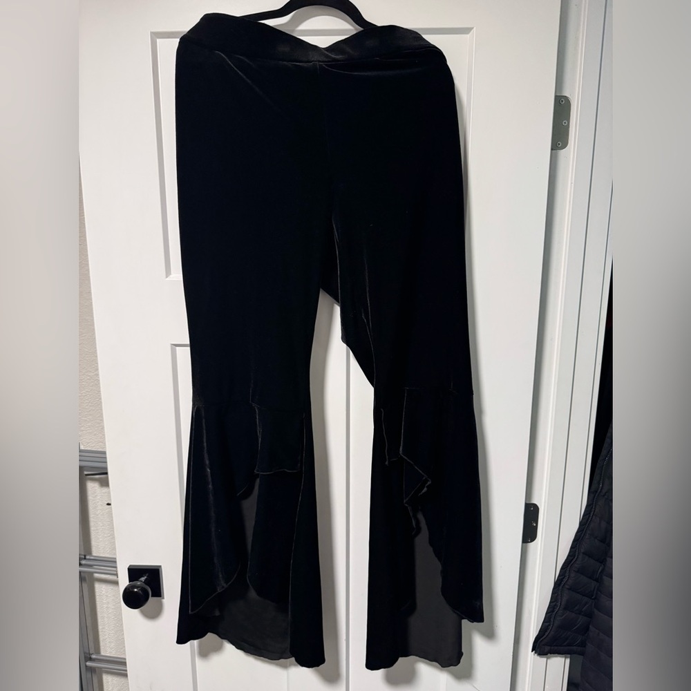 INC International Concepts Elegant Black Flare Pants
